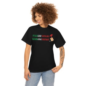 Italians Run On Marinara sauce graphic tee Unisex Heavy Cotton Tee