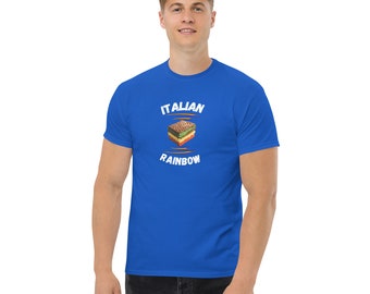 Italiensk regnbågskaka Klassisk herrtröja