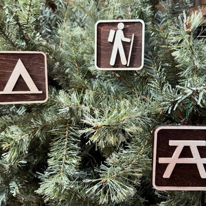 National Parks Christmas Ornaments - NPS Map Symbols *50 Designs*