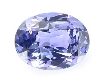 Natural Purple Sapphire, 2.55 Carat, Unheated, Oval Shape, Loose Gemstone,Faceted Gemstone, For Jewelry Making