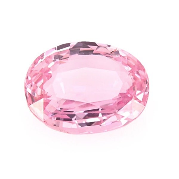 Natural Padparadscha, 2.02 Carat, Oval Shape, Unheated, Loose Gemstone, Faceted Gemstone, For Jewelry Making