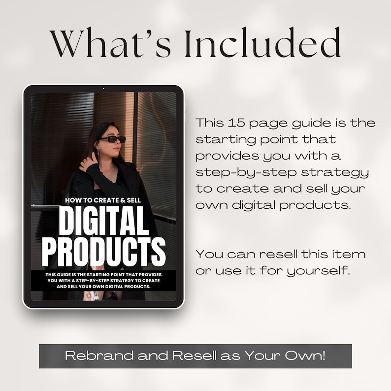 How To Create and Sell Digital Products Guide with Master Resell Rights MRR and Private Label Rights PLR, Done For You Ebook To Resell image 2