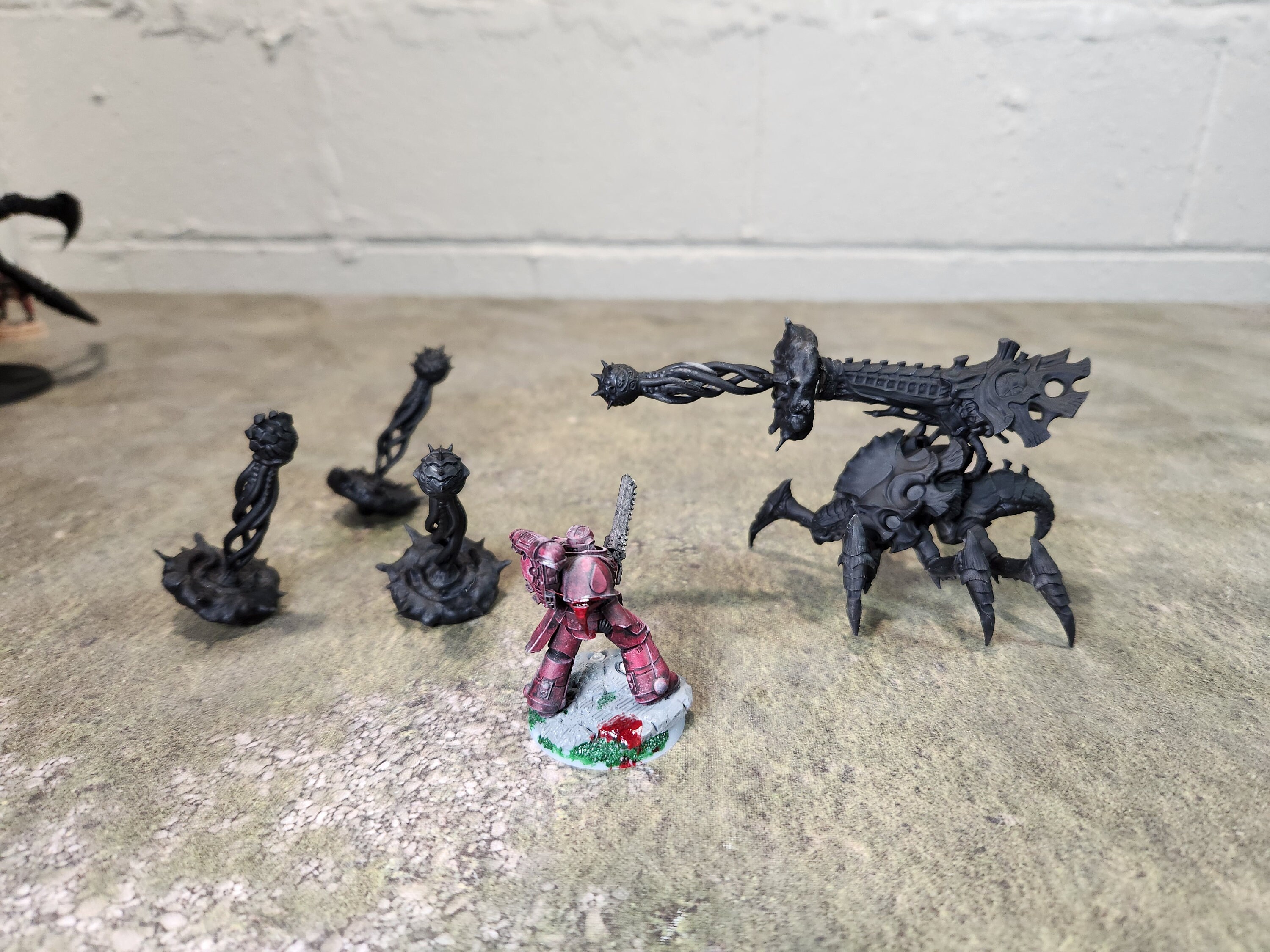 Warhammer 40k 99-piece Tyranid Army All PRO PAINTED FREE U.S.