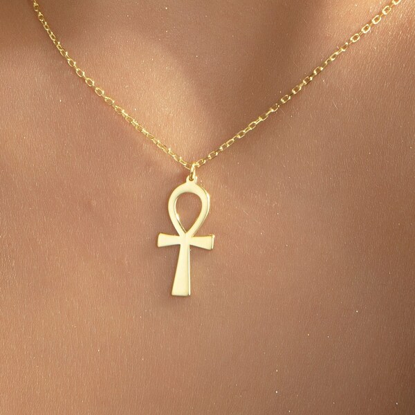 Ankh Necklace Etsy
