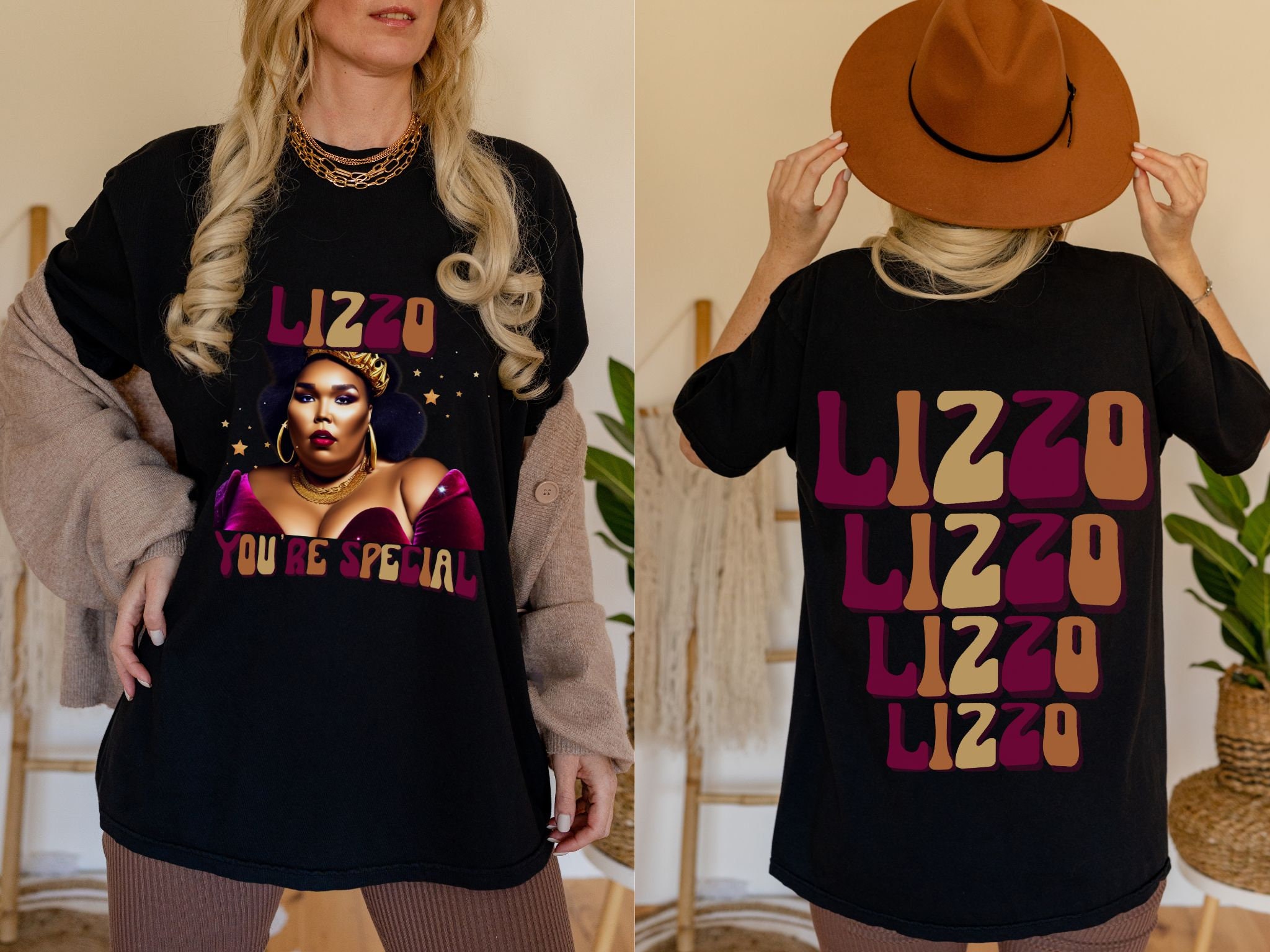 Comfort Colors Lizzo Tshirt Lizzo Merch Lizzo Concert Etsy