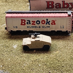 N Scale 1:160 HMMWV TOW Launcher- US Army Desert Camo