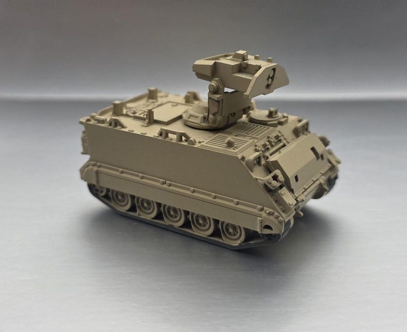 M981 Open Rear Ramp HO Scale 1:87 M981 FISTV (fire Support Team Vehicle) US Army - Desert ...