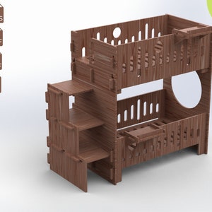 Setup Furniture For Children CNC File For Wooden Furniture,Laser Cut Wooden File,DXF File For Setup Furniture For Children,DIY Project Kids