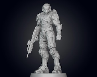 Master Chief Resin 3D Printed Kit