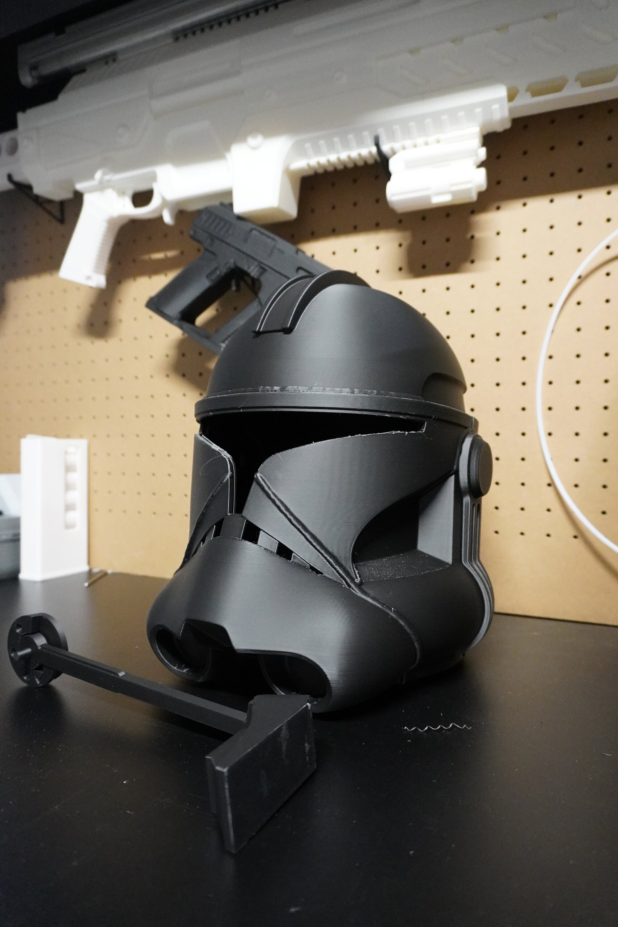 Captain Rex Helmet Replica - Star Wars: the Clone Wars 3D Printed Kit ...