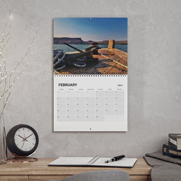 Israel Wall Calendar 2024 Etsy