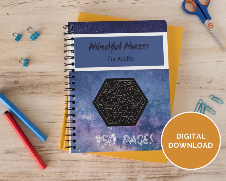 Mindful Mazes for Adults: A Meditative Puzzle Book to Improve - Etsy