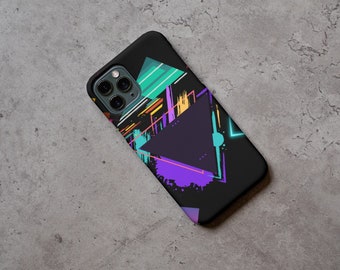 Where Modern Art Meets Technology: iPhone Case Featuring Geometric Design