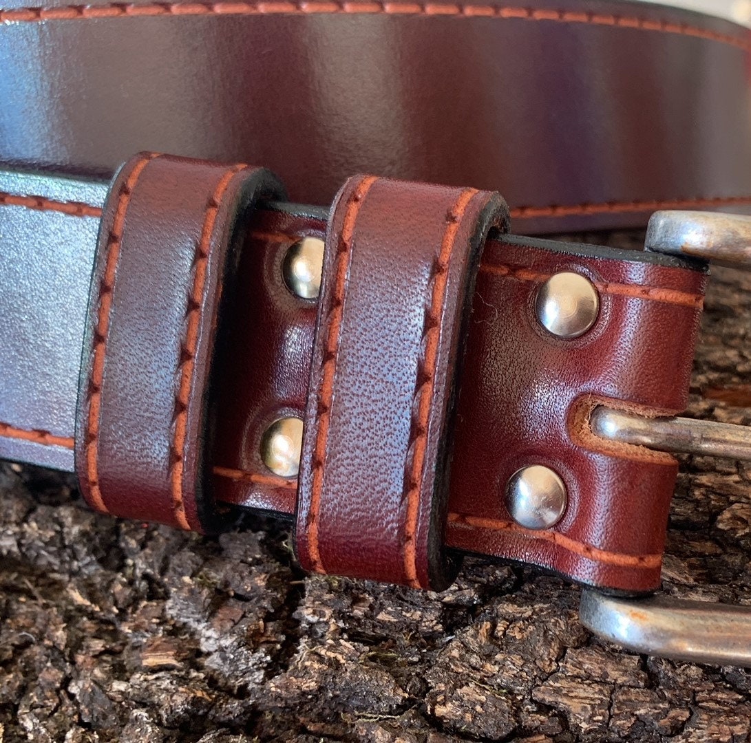 Men's Honey Brown Leather Belt. Special Large Sizes. Zamak Men's Honey Brown Leather Belt. Special Large Sizes. Zamak
