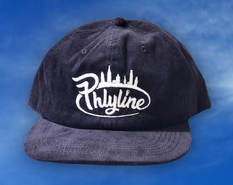 Phlyline Vintage Navy Corduroy Snapback