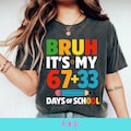 Bruh It's My 100 Days Of School PNG: Funny Classroom Quote (Digital Download) product logo