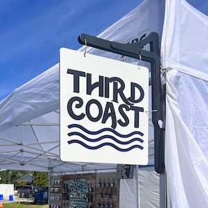 Market Sign, Consignment Booth Sign, Farmers Market Sign, Vendor Sign, Trade Show, Logo Sign, Bracket Sign, Craft Show, Tent Sign, Magnetic