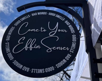 Pop Up Shop-Schild, Bauernmarkt-Schild, Verkäufer-Schild, Messe-Schild, Crafts-Show-Schild, Halterungsschild, Hängeschild, Festival-Schild