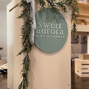 Custom Wood Sign, Business Logo Sign, 3D sign, Commercial Sign, Store Sign, Personalized Sign, Trade show sign, Farmers market sign
