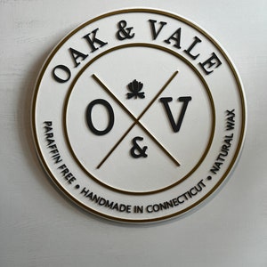 41&quot; Custom Single Sided Wood Sign; Business Logo Sign, 3D Sign, Commercial Sign, Store Sign, Personalized Sign, Trade Show Sign
