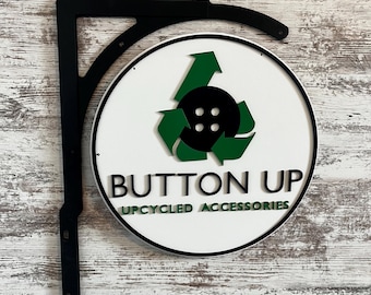 Placa magnética personalizada em madeira, placa com logotipo comercial, placa 3D, placa comercial, placa para loja, placa para tenda, placa para feira comercial, placa para consignação, placa com suporte