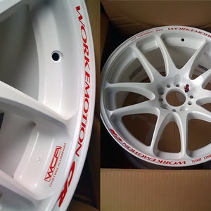 Work CR-Kai Wheel Decals