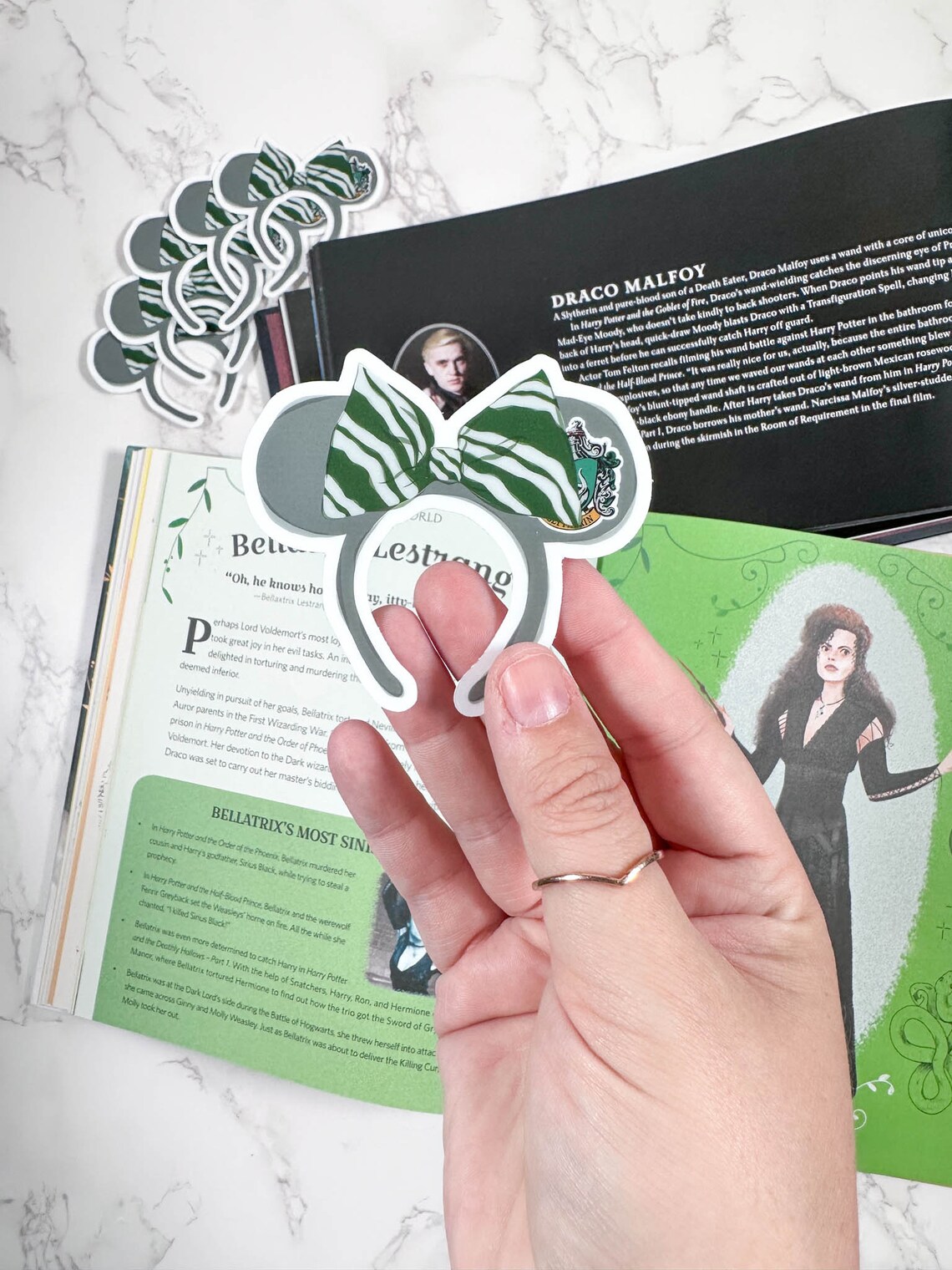 The Slytherin Ears Slytherin Sticker Harry Potter Sticker - Etsy