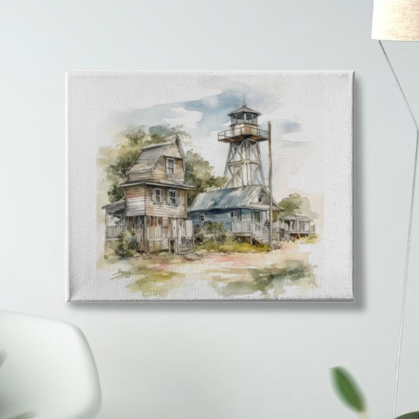 Ocracoke lighthouse / ocracoke island png / ocracoke print / ocracoke watercolor / ocracoke designs / ocracoke ornament / ocracoke island