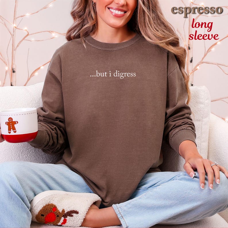 Comfort Colors Sarcastic Graphic T-Shirt: Witty Women's Relaxed Fit Tee afbeelding 3