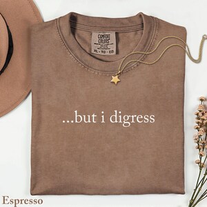 Comfort Colors Sarcastic Graphic T-Shirt: Witty Women's Relaxed Fit Tee afbeelding 1
