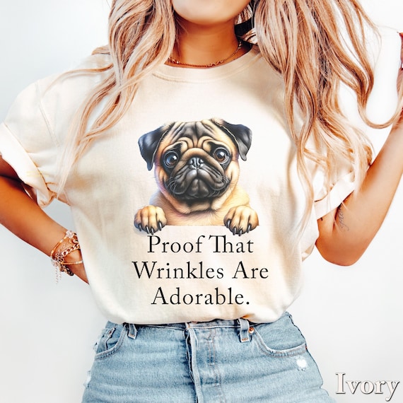 Comfort Funny Pug Shirt, Cute Pug Shirt, Comfort Colors Shirt, Dog Lover Gift, Gift for Grandma Grandpa, Pug Mom Life, Cute Dog Tee Pug Pup