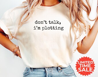 Comfort Colors Sarcastic Graphic Tee: Dark Humor Book Lover Shirt
