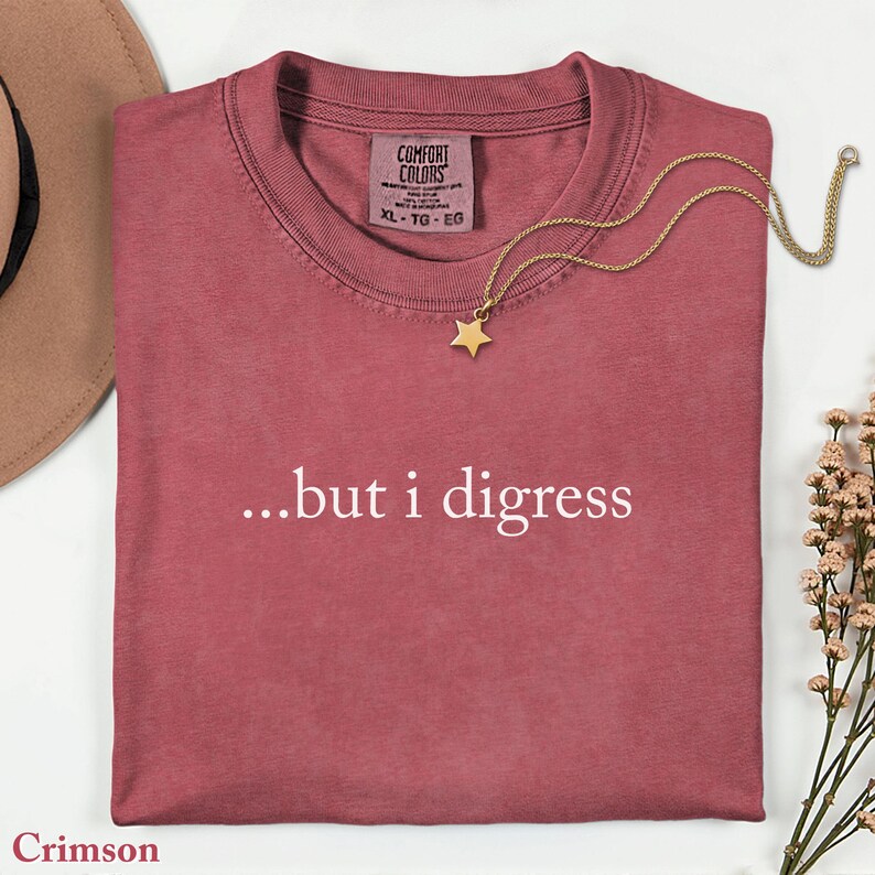Comfort Colors Sarcastic Graphic T-Shirt: Witty Women's Relaxed Fit Tee afbeelding 6