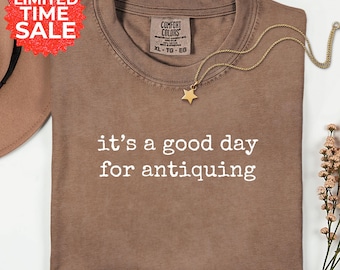Comfort Colors Antiquing T-Shirt: Vintage Flea Market Outfit