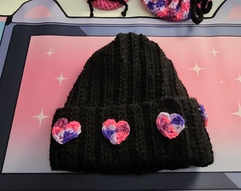 Hearts Beanie