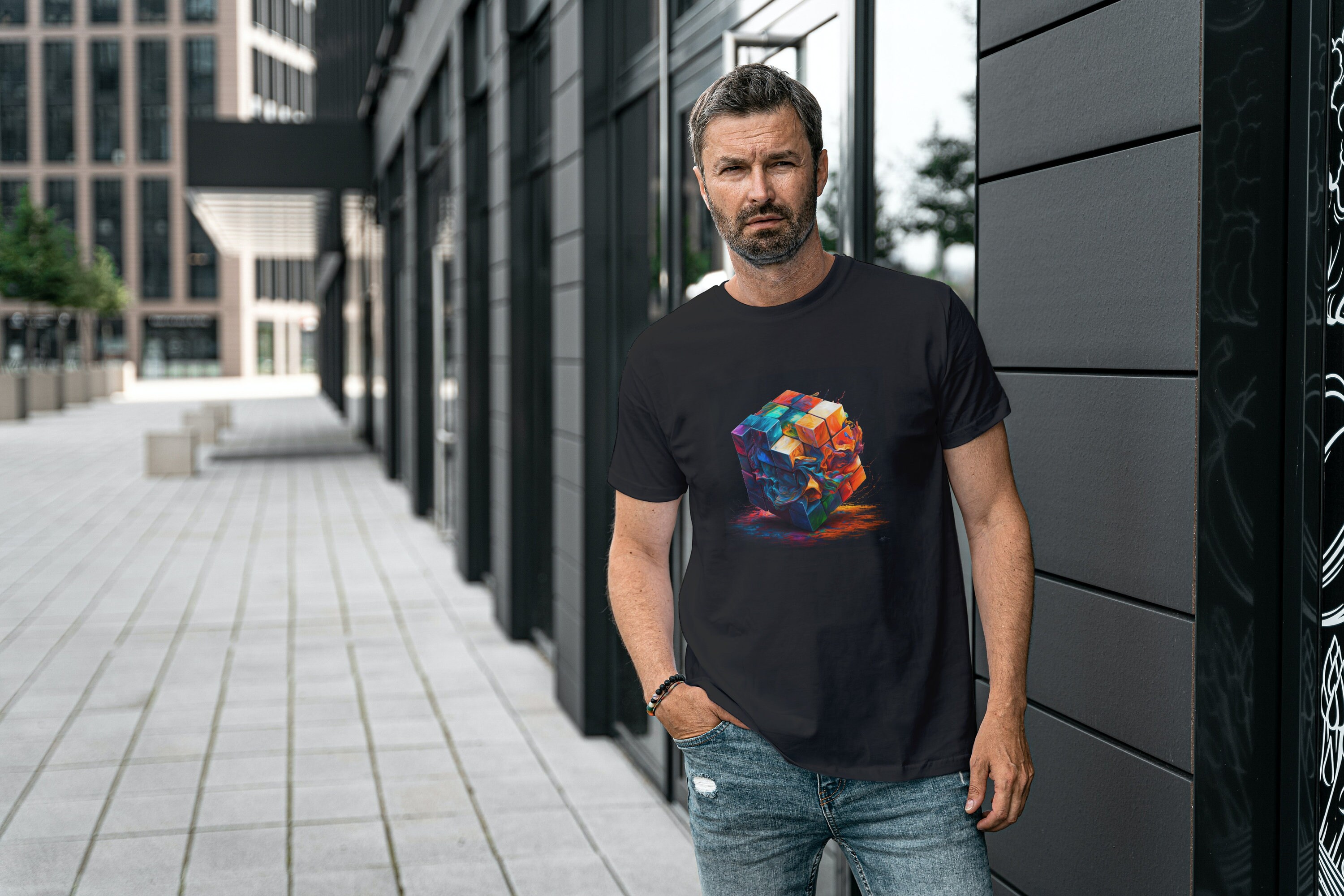 Rubik Cube Printable Rubik Cube Print Colorful Wall Art - Etsy