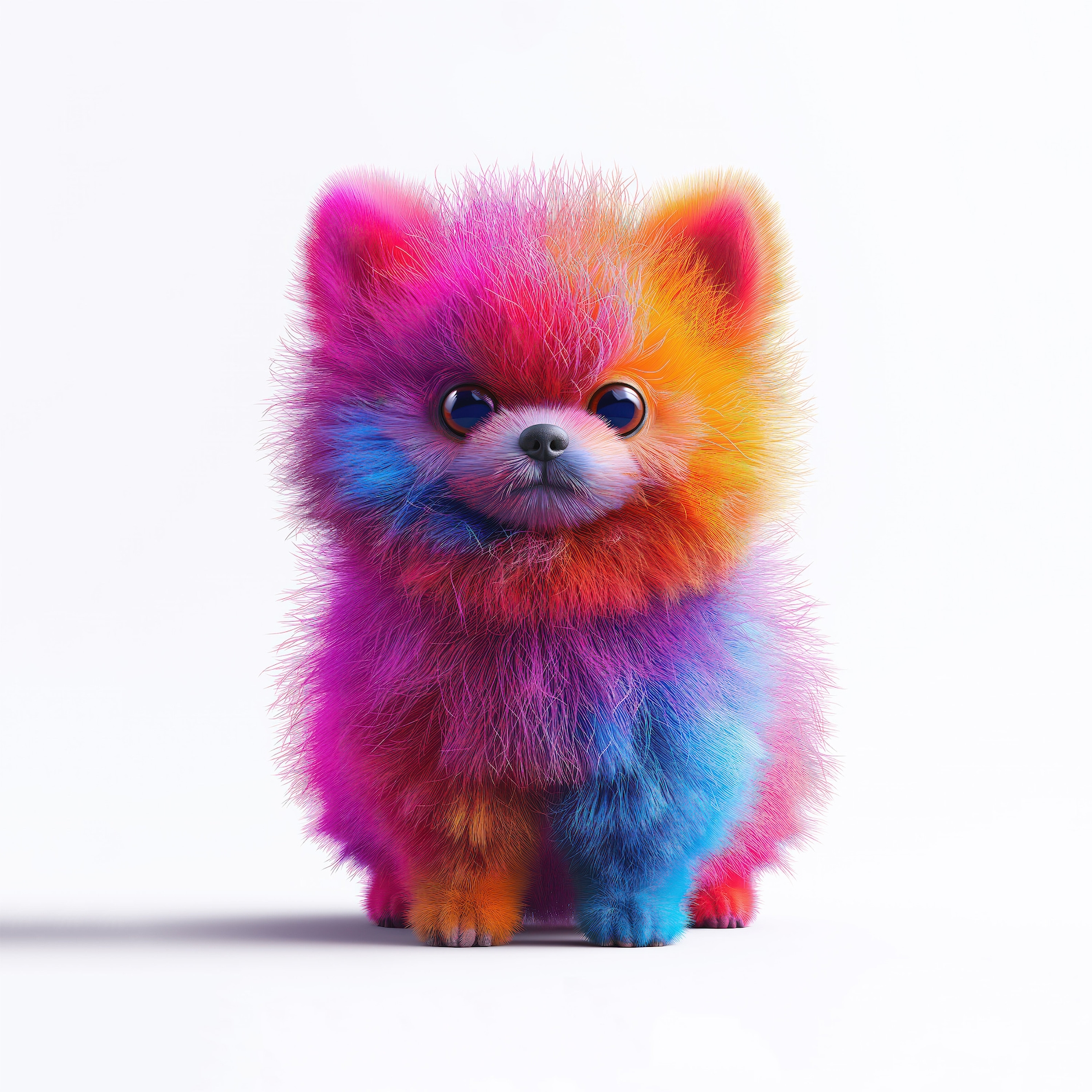 Colorful Dog Printable Colorful Dog Print Dog Wall Art Dog Portrait ...