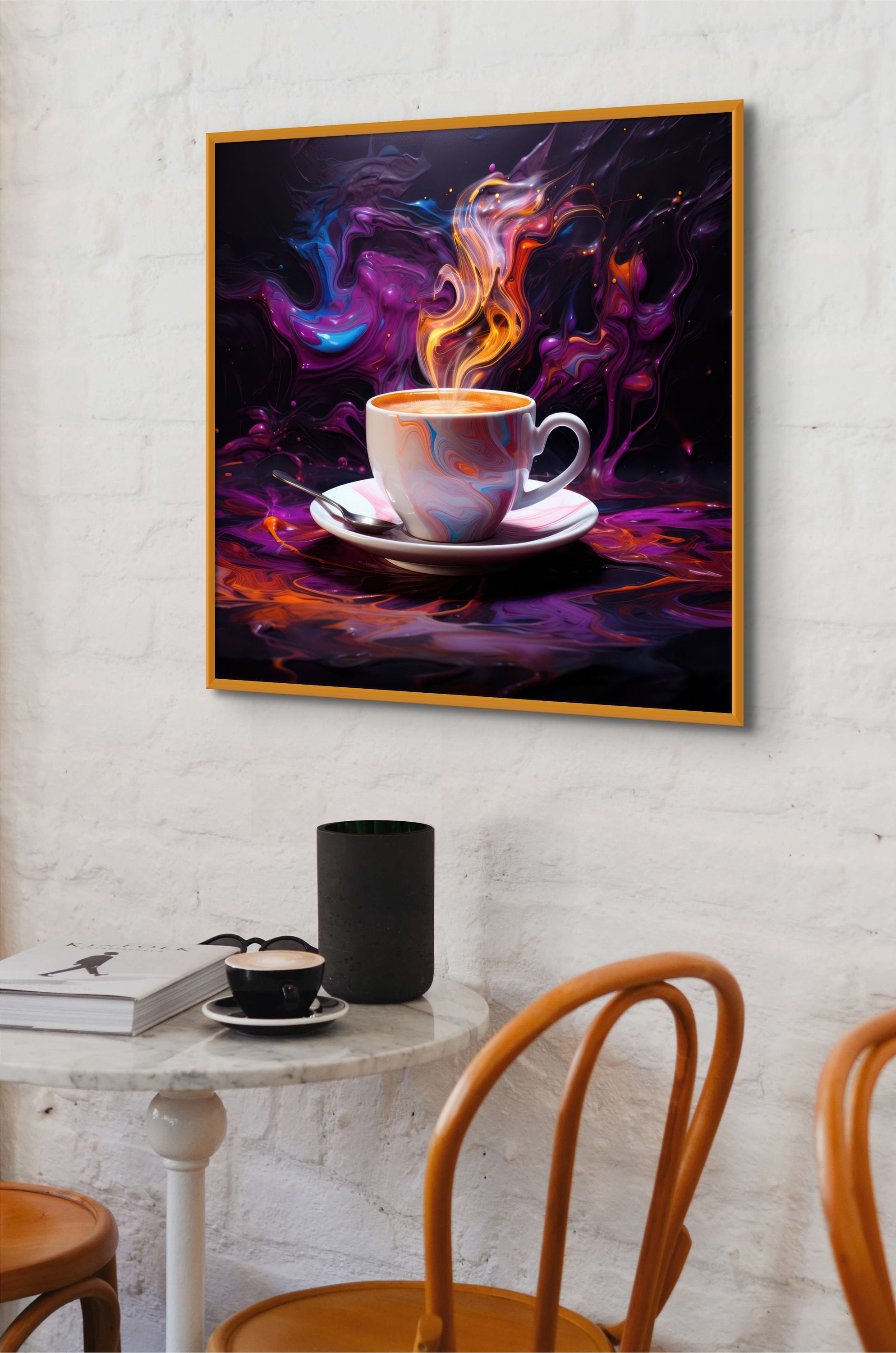 Cappuccino Print Coffee Printable Coffee Download Coffee - Etsy