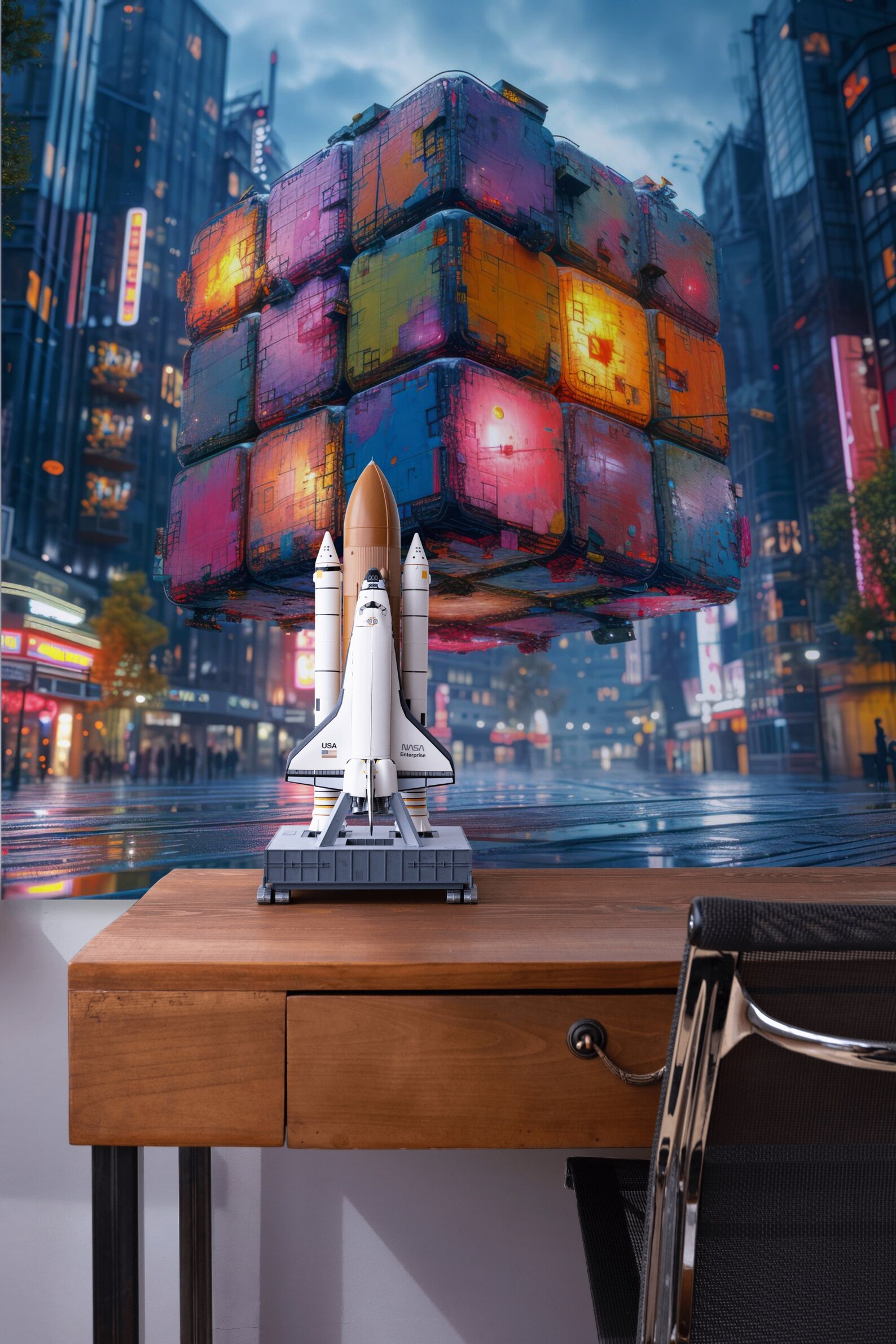 Rubik Cube Printable Rubik Cube Print Colorful Wall Art Download ...