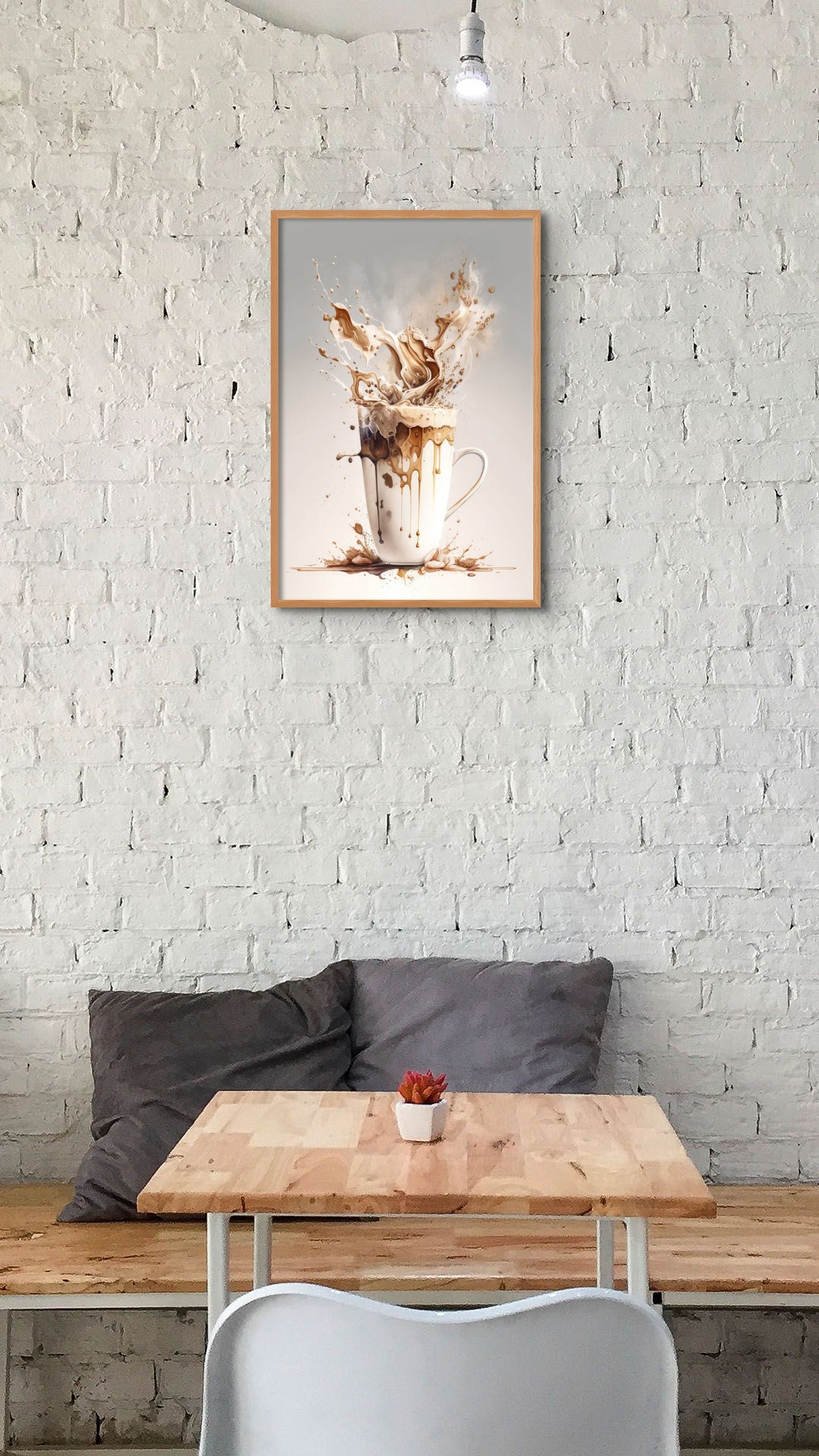 Coffee Printable Cappuccino Regular Flat White Print Coffee Wall Art ...
