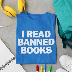 I Read Banned Books Short Sleeve Tee