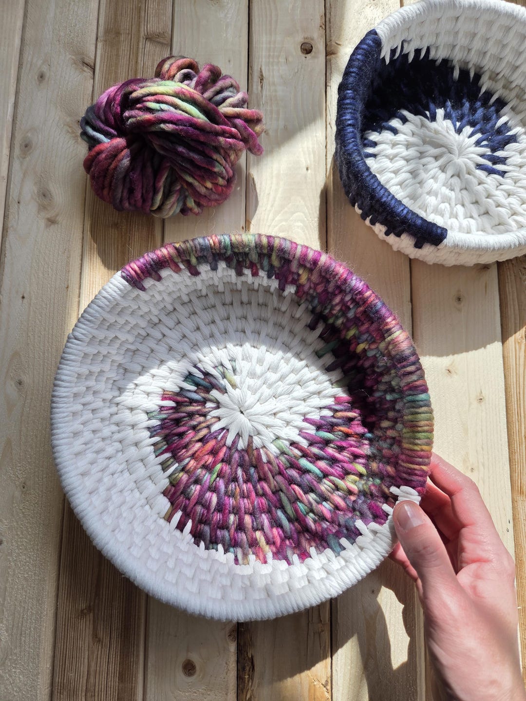 Basket Pattern Loop The Wave Basket Pattern & Video Tutorial - Etsy