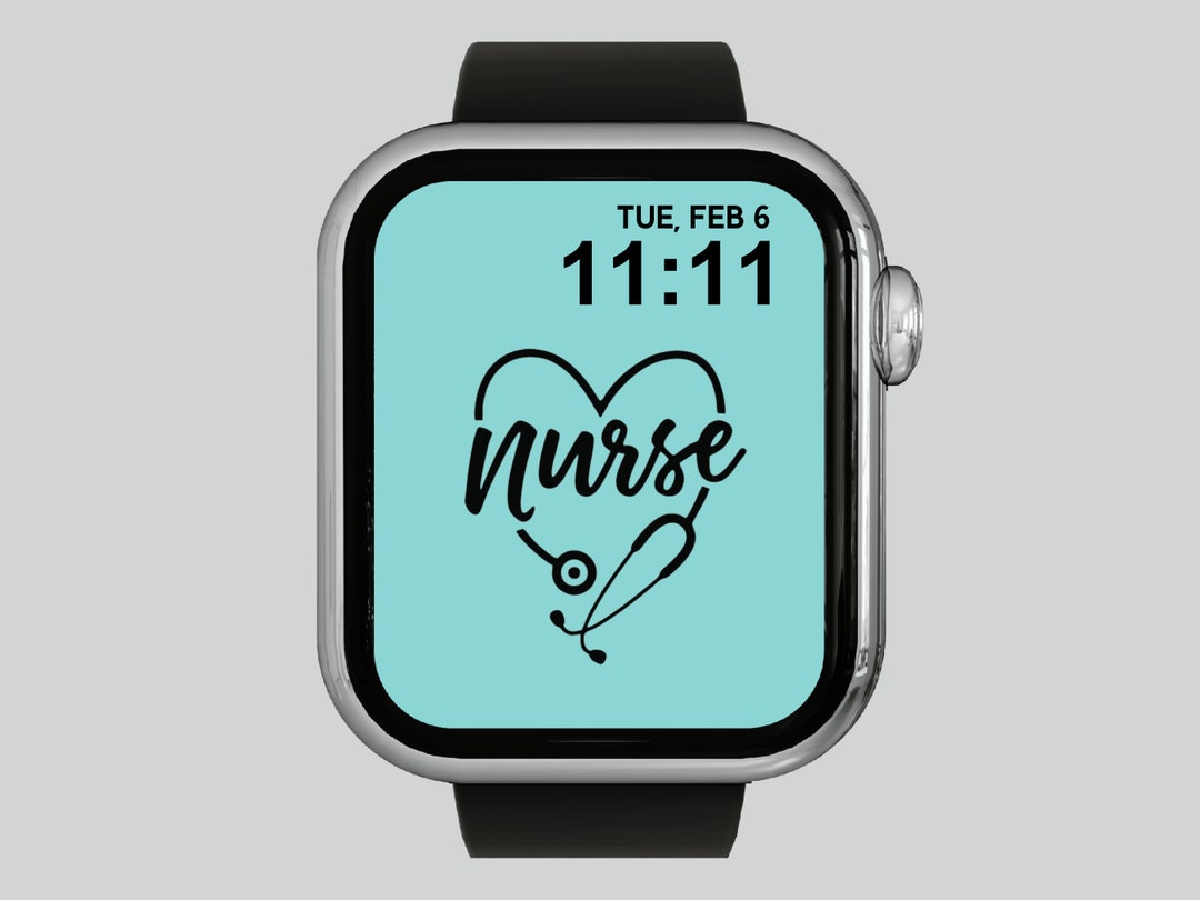 Nurse Apple Watch Wallpaper Apple Watch Face Instant Download Digital