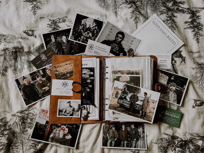 The Ultimate DIY John Winchester's Journal Package Etsy