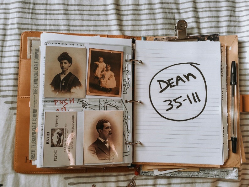 John Winchester Journal Pages wendigo - Etsy