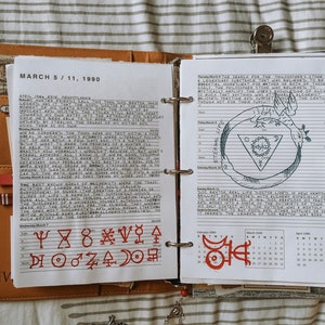 John Winchester Journal Pages &quot;Doc Benton&quot; - Supernatural Hunter Diary I The Winchester Memoirs