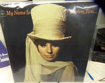 Barbara Streisand / My name is Barbara two / very nice condition / must read description b-4 purchase