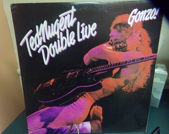 Ted Nugent / Double Live / Gonzo / gorgeous copy