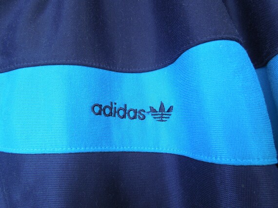 1980s Vintage Adidas Track Jacket, XL - image 3