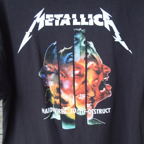 Metallica shirt, "Hard-wired to Self-destruct", 2X